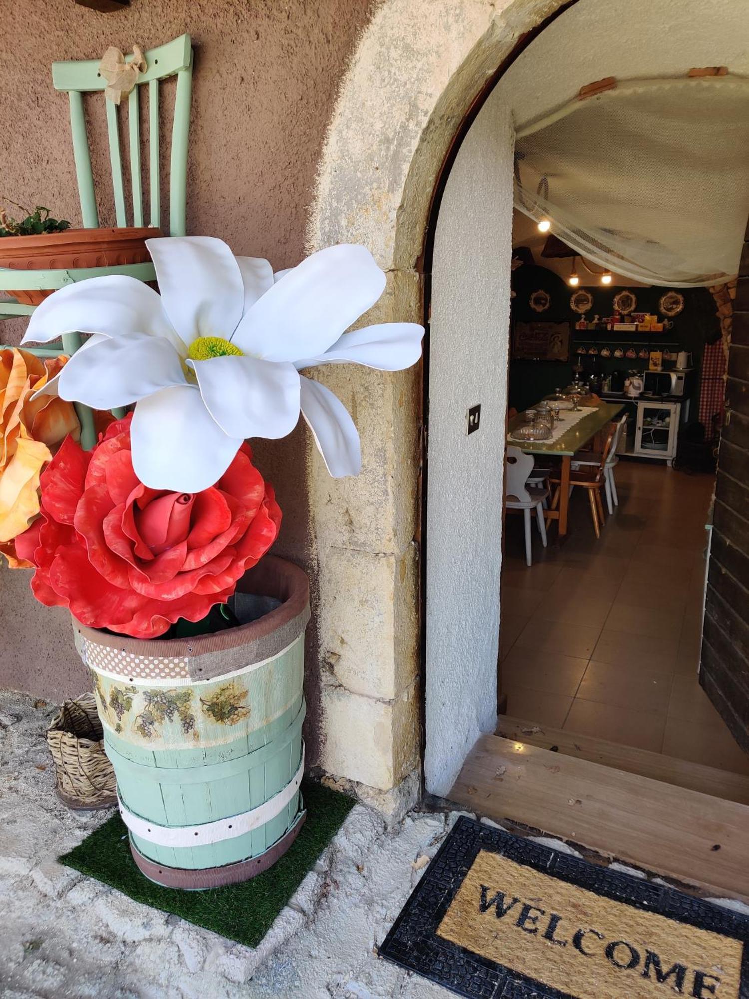 B&B Le Grette Gioia Dei Marsi Bagian luar foto