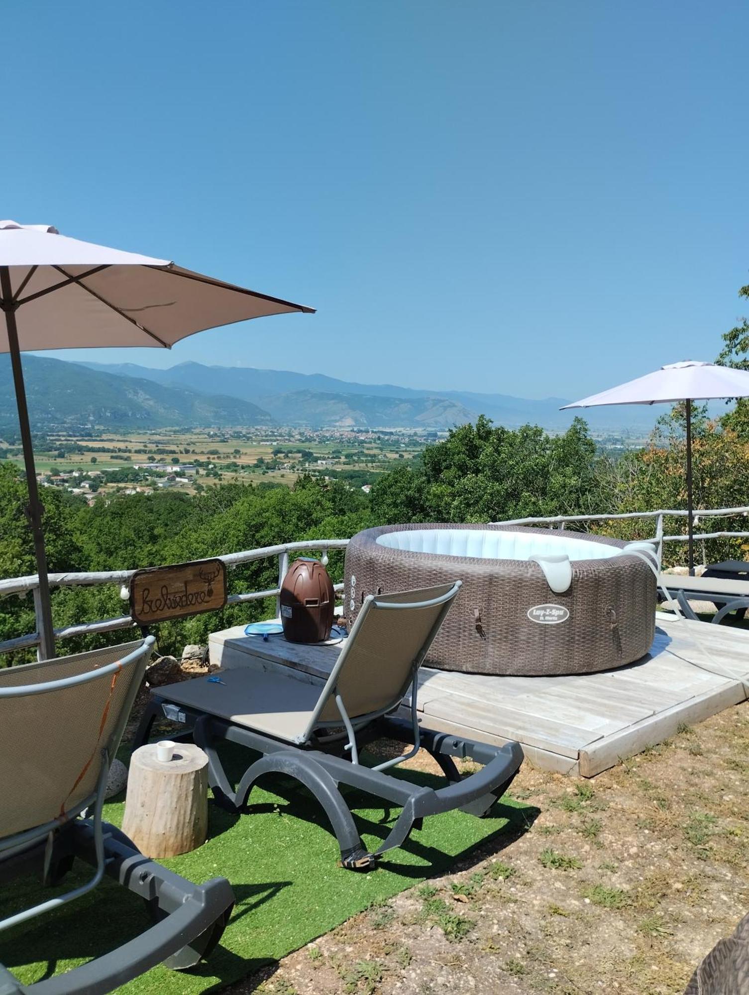 B&B Le Grette Gioia Dei Marsi Bagian luar foto